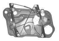 ELEVALUNAS DELANTERO DERECHO ELÉCTRICO sin MOTOR 4 puertas Con Panel No para Convertible 5892262 Van Wezel