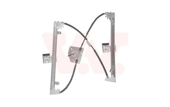 ELEVALUNAS DELANTERO DERECHO ELÉCTRICO sin MOTOR Hyundai i30 4 puertas hasta 2007 8207262 Van Wezel, Imagen 2