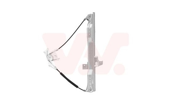 ELEVALUNAS DELANTERO DERECHO ELÉCTRICO sin MOTOR Peugeot 407 4 puertas 4060262 Van Wezel, Imagen 2
