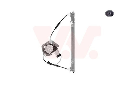 ELEVALUNAS DELANTERO IZQUIERDO ELÉCTRICO incluido MOTOR 4 puertas 4339263 Van Wezel, Imagen 2