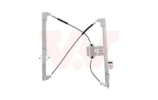 ELEVALUNAS DELANTERO IZQUIERDO ELÉCTRICO sin MOTOR 2 puertas 1612263 Van Wezel, Imagen 2