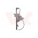 ELEVALUNAS DELANTERO IZQUIERDO ELÉCTRICO sin MOTOR 4 puertas 4029261 Van Wezel, Miniatura 2