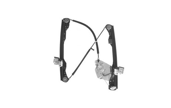 ELEVALUNAS DELANTERO IZQUIERDO ELÉCTRICO sin MOTOR 4 puertas Con Comfort 1858263 Van Wezel
