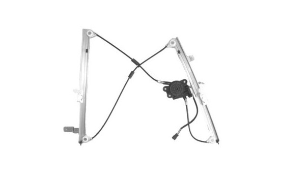 ELEVALUNAS ELÉCTRICO incluido MOTOR Derecho 2 puertas 0903262 Van Wezel
