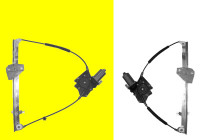 ELEVALUNAS ELÉCTRICO incluido MOTOR Derecho 2 puertas 1830262 Van Wezel