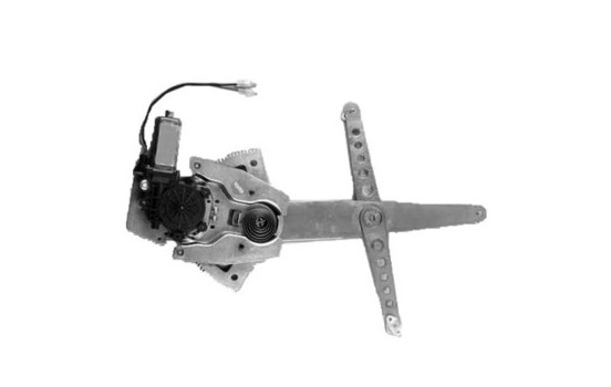 ELEVALUNAS ELÉCTRICO incluido MOTOR Derecho 2 puertas 2527262 Van Wezel