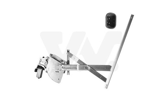 ELEVALUNAS ELÉCTRICO incluido MOTOR Derecho 2 puertas 2527262 Van Wezel, Imagen 2