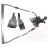 ELEVALUNAS ELÉCTRICO incluido MOTOR Derecho 2 puertas 4337262 Van Wezel, Miniatura 3