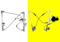 ELEVALUNAS ELÉCTRICO incluido MOTOR Derecho 2 puertas CON Comfort 5817262 Van Wezel