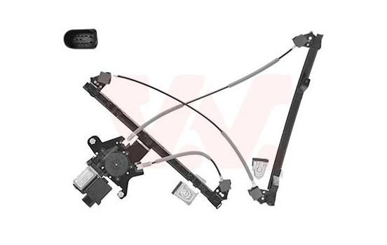 ELEVALUNAS ELÉCTRICO incluido MOTOR Derecho 2 puertas CON Comfort 5817262 Van Wezel, Imagen 2