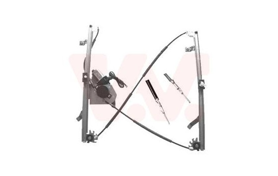 ELEVALUNAS ELÉCTRICO incluido MOTOR IZQUIERDO 2 puertas 4312261 Van Wezel, Imagen 2