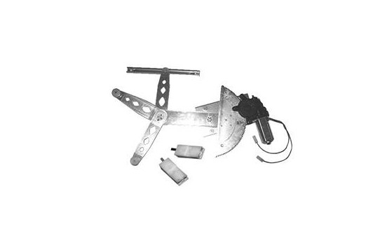 ELEVALUNAS ELÉCTRICO incluido MOTOR Trasero izquierdo Mercedes M W163 3085263 Van Wezel