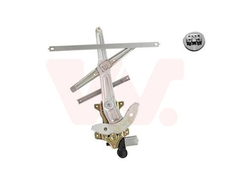 elevalunas eléctrico + motor l 2d 5222265 Van Wezel