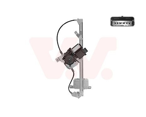 ELEVALUNAS ELÉCTRICO + MOTOR VL 4D 4029269 Van Wezel