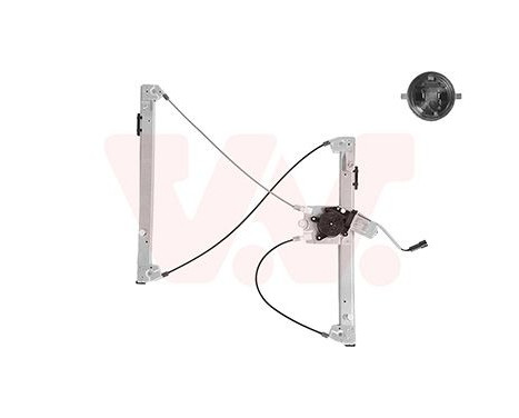 ELEVALUNAS ELÉCTRICO + MOTOR VL 4D 4349261 Van Wezel