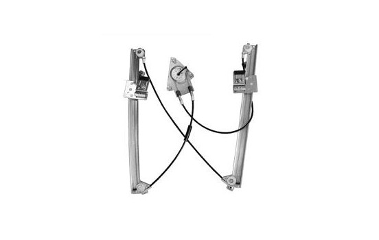 ELEVALUNAS ELÉCTRICO SIN MOTOR Delantero izquierdo 4 puertas 4941261 Van Wezel