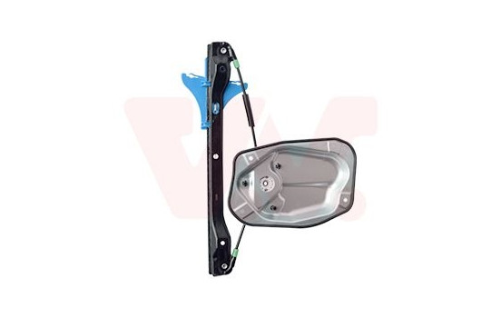 ELEVALUNAS TRASERO IZQUIERDO ELÉCTRICO sin MOTOR 5894263 Van Wezel, Imagen 2