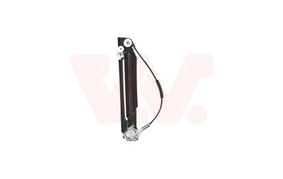 ELEVALUNAS TRASERO IZQUIERDO ELÉCTRICO sin MOTOR BMW E39 1999 a 2003 0639265 Van Wezel, Imagen 2