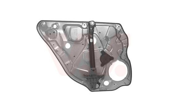 ELEVALUNAS TRASERO IZQUIERDO ELÉCTRICO sin MOTOR VW Polo 9N Con Panel 5827267 Van Wezel, Imagen 2