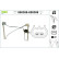 Mecanismo de control de ventana 850388 Valeo, Miniatura 2