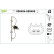 Mecanismo de control de ventana 850484 Valeo, Miniatura 3