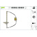Mecanismo de control de ventana 850992 Valeo, Miniatura 2