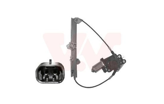 MECANISMO DE ELEVALUNAS ELÉCTRICO incluido MOTOR AL 1624265 Van Wezel, Imagen 2
