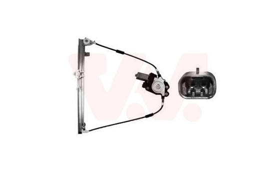 MECANISMO ELEVALUNAS DELANTERO IZQUIERDO ELÉCTRICO incluido MOTOR 4 puertas 1854263 Van Wezel, Imagen 2