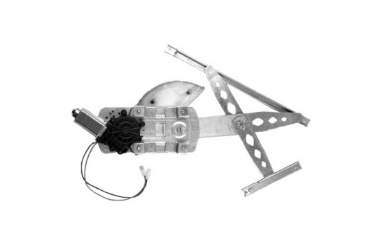 MECANISMO ELEVALUNAS DELANTERO IZQUIERDO ELÉCTRICO incluido MOTOR 4 puertas 3305261 Van Wezel
