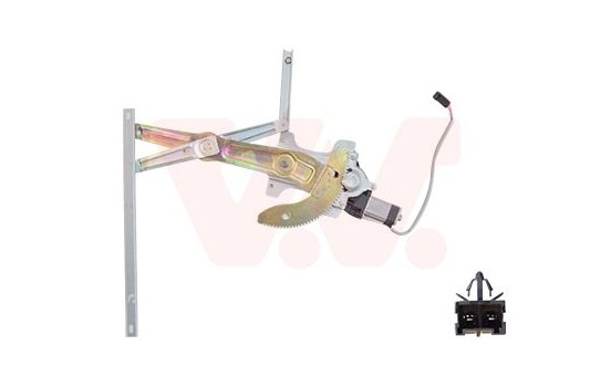 MECANISMO ELEVALUNAS DELANTERO IZQUIERDO ELÉCTRICO incluido MOTOR 4 puertas 3305261 Van Wezel, Imagen 2