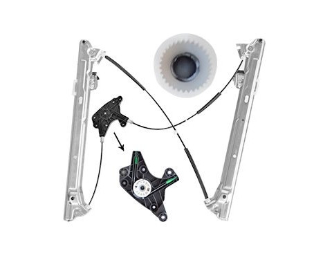 motor eléctrico de ventana r 2d 3081262 Van Wezel