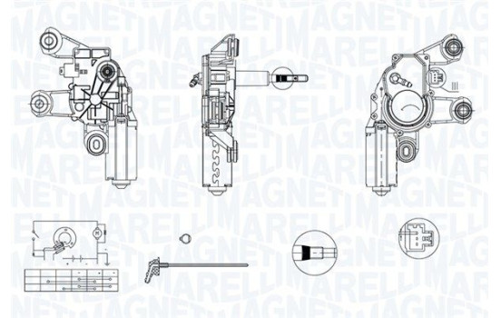 Motor del limpiaparabrisas