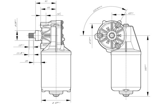 MOTOR DEL LIMPIAPARABRISAS