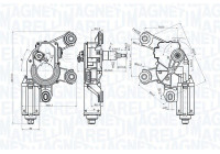 Motor del limpiaparabrisas