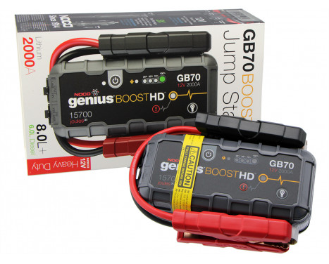 Noco Genius Battery Booster 12V 2000A GB70, miniatyr 10 Noco Genius Battery Booster 12V 2000A GB70, miniatyr 10