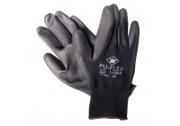Handskar Pu-Flex svart storlek 10 (XL)