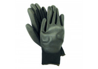 Pu-flex svart handske mt. 
9 L / XL
