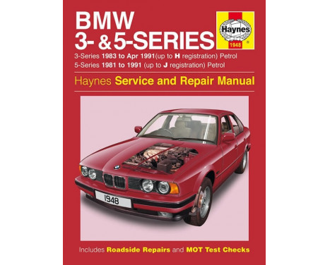 Haynes Workshop Manual BMW 3- och 5-serie bensin (1981-1991) Haynes Workshop Manual BMW 3- och 5-serie bensin (1981-1991)