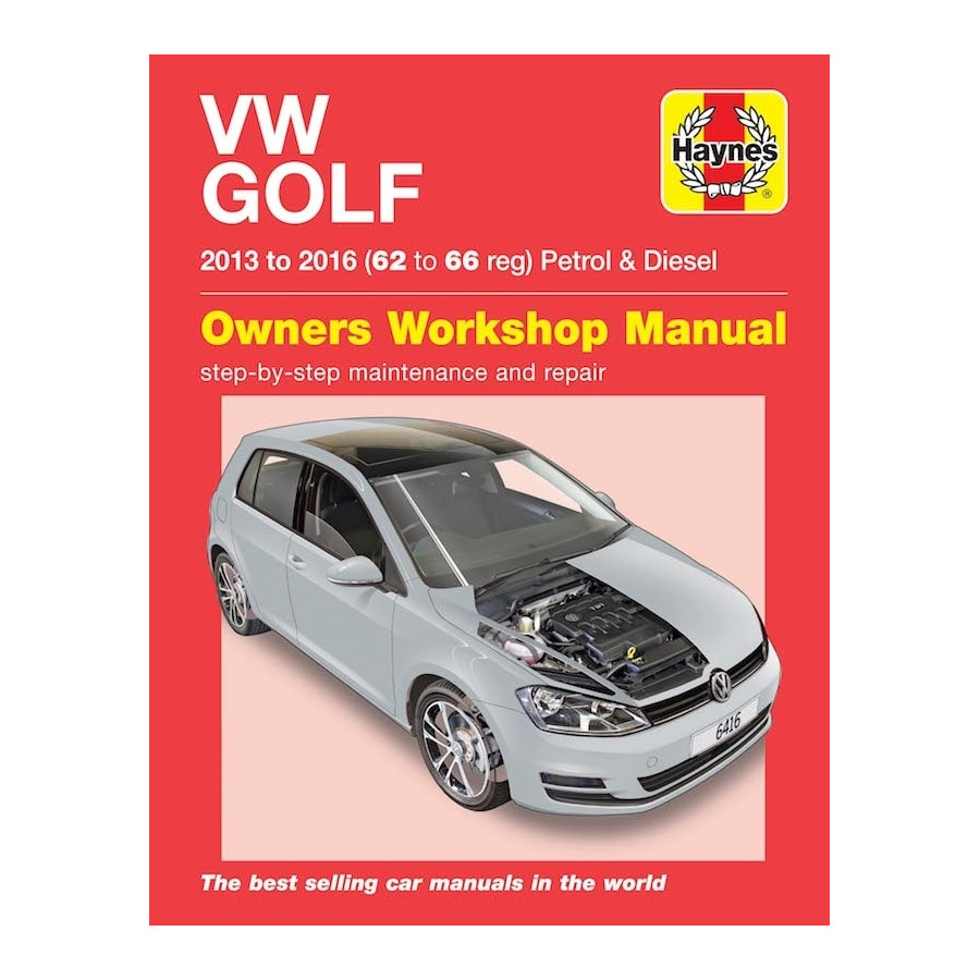 Haynes manual VW Golf bensin och diesel (2013