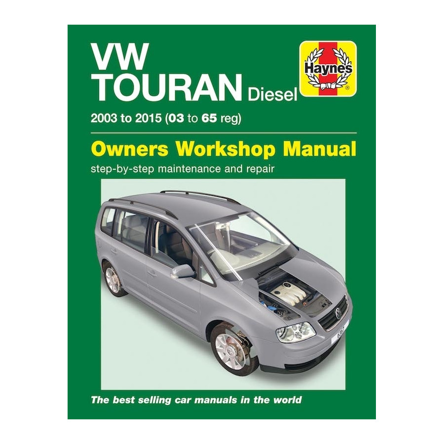 Haynes Workshop Manual VW Touran Diesel (2003-2015) | Winparts.se ...