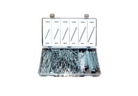 Sortiment av delade stift 555 st