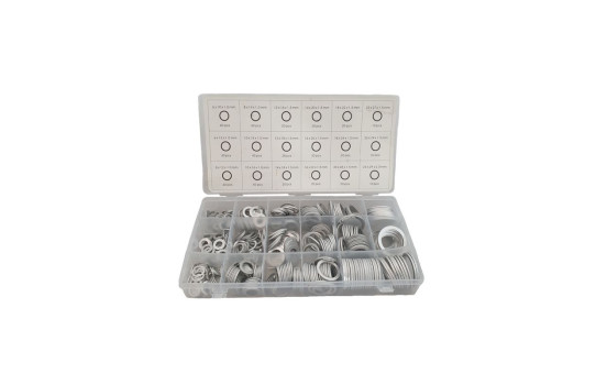 Aluminium Ringar Sortiment 450 st, bild 5