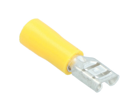 Carpoint Flatkontakthylsa 543 Gul 6,3x0,8mm 10 st, bild 3