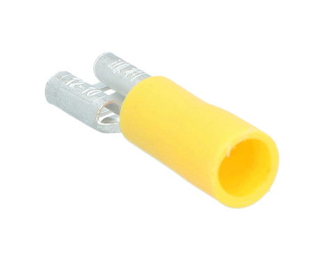 Carpoint Flatkontakthylsa 543 Gul 6,3x0,8mm 10 st, bild 2