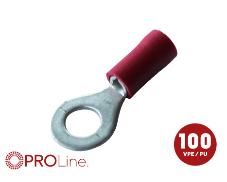 Kabelögla 0,5x1,5 röd M4 (100 st) ACV PROLine