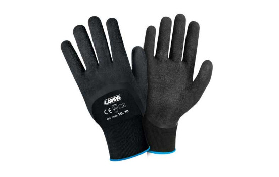 Pu-flex svart handske mt. 
9 L / XL, bild 2