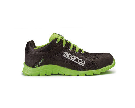 Sparco Lightweight Work Shoes Practice S1P Keke Svart/Grön Storlek 37