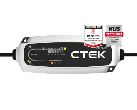 CTEK CT5 TIME TO GO batteriladdare 12V, bild 2
