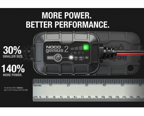 Noco Genius 2 Batteriladdare 2A, bild 10