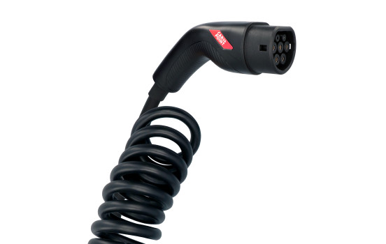 Carpoint Spiral Laddkabel Elbil Typ2>2 16A 1ph 6 meter, bild 2